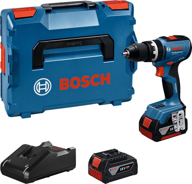 BOSCH GSR 18V-65 Şarjlı Matkap 18 Volt 5 Amper Çift Akülü