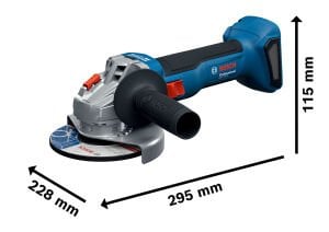 BOSCH GWS 18V-8  Akülü Taşlama 125 mm (Akü-Şarj Aleti Hariç)