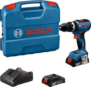 BOSCH GSB 18V-65 Şarjlı Darbeli Matkap 18 Volt 2 Amper Çift Akülü
