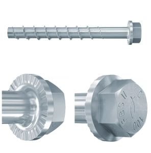 FISCHER FBS Kalıp Bağlama ve Karot Makina Montajı için Beton Vidası (Ölçü Seçiniz)