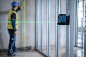 BOSCH GLL 12-22 G Çapraz Çizgili Yeşil Lazer Terazi