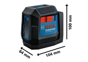 BOSCH GLL 12-22 G Çapraz Çizgili Yeşil Lazer Terazi