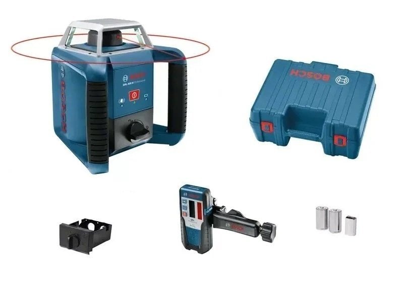 BOSCH GRL 400 H Rotasyon Lazerli Nivo Seti 400 mt Mesafeli