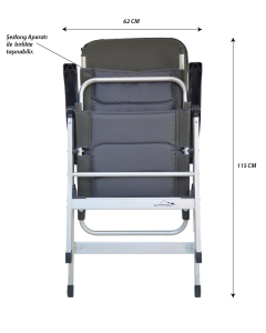 NURGAZ Campout Şezlong Sandalye (NG C150)