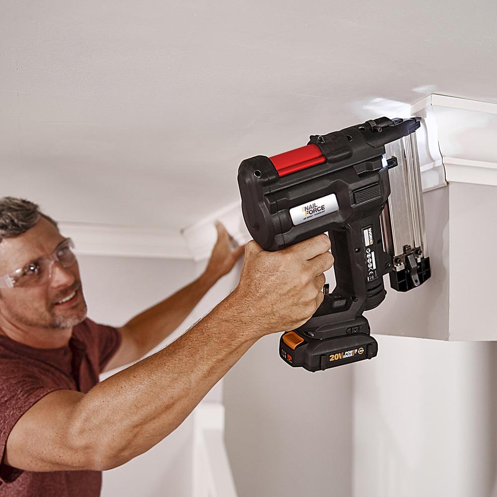 WORX WX840 Akülü Çivi - Zımba Çakma Tabancası 20 Volt Tek Akü