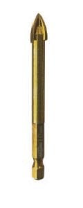 KRISTAL Ok Tipi Elmas Matkap Ucu 6 mm (Granit - Seramik - Cam Delme)