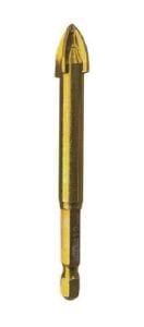 KRISTAL Ok Tipi Elmas Matkap Ucu 10 mm (Granit - Seramik - Cam Delme)