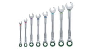 BOSCH 8 Parça Cırcırlı Kombine Anahtar Takımı (1600A027PS)