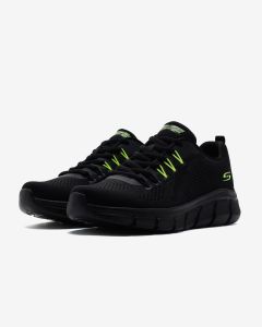 SKECHERS Bobs Sport B Flex-Electric Cool Siyah Erkek Ayakkabı