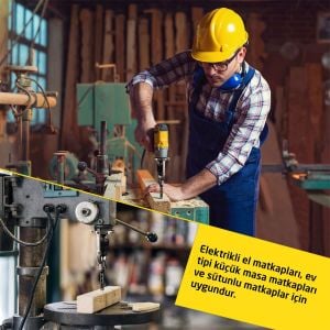 ROX Wood Kare Delik Zıvana Adaptörü 10 mm Matkap Uçlu (153ROX0271)