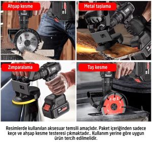 ROX Taşlama Makinesine Dönüştürücü Multi Matkap Aparatı 90° (153ROX0284)