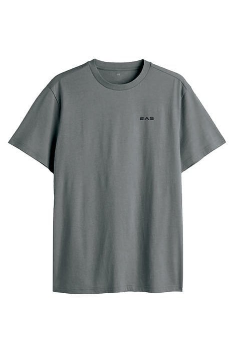 2AS Fiji Sıfır Yaka T-Shirt Antrasit