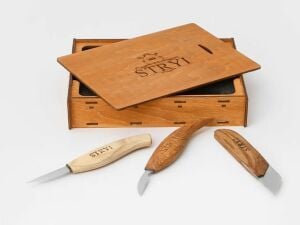 STRYI 503001 Ahşap Oyma Seti 3 Parça