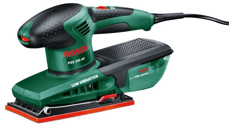 BOSCH PSS 250 AE Titreşimli Zımpara Makinası