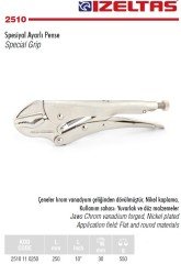 İZELTAŞ Spesiyal Ayarlı Pense(2510 11 0250) 