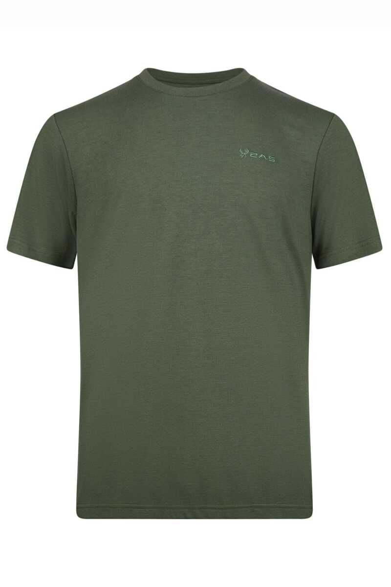 2AS Winson Erkek Viloft Sıfır Yaka T-Shirt Haki