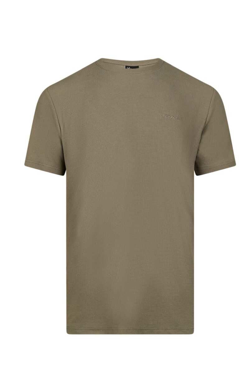 2AS Kalei Sıfır Yaka T-Shirt Toprak