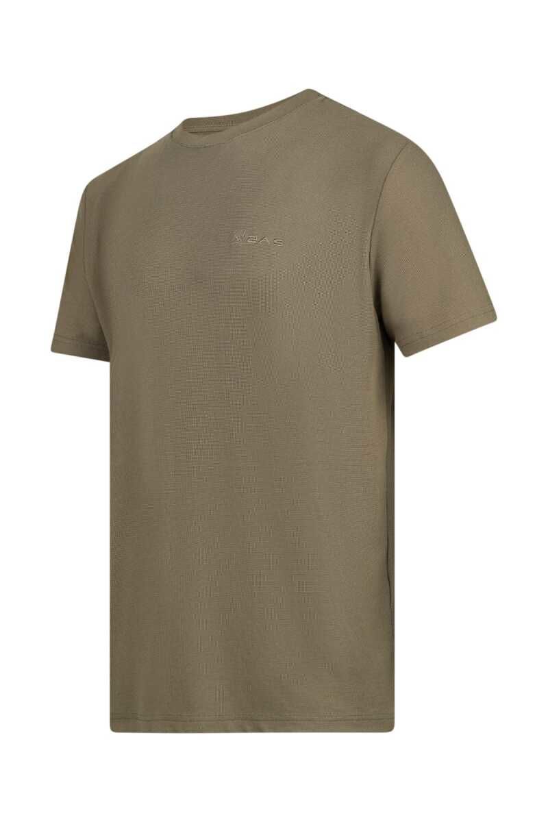 2AS Kalei Sıfır Yaka T-Shirt Toprak
