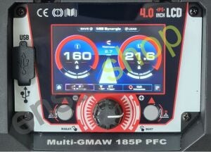 HANKER MIG-TIG 185 P İnverter 220 Volt Çanta Gazaltı ve Argon Kaynak Makinası