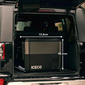 ICECO JP50PRO Kompresörlü Oto Buzdolabı 47 Litre 12/24 Volt