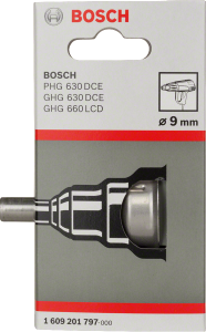 BOSCH Sıcak Hava Tabanca Aksesuarı 9 mm Nozul Ucu (1609201797)