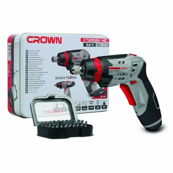 CROWN CT22024MC Akülü Vidalama 3.6 Volt 1.5 Ah