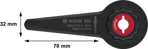 BOSCH PRO MAII 32 SLC Macun-Silikon Kesme ve Temizleme İçin Raspa Bıçağı