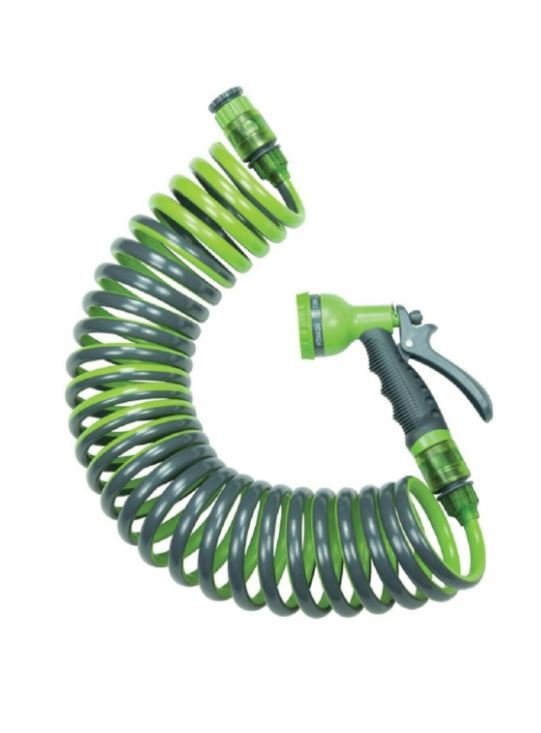 DAYE 5910S Bahçe Sulama İçin Spiral Hortum Seti 10 Metre