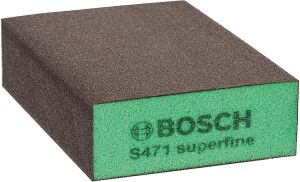BOSCH S471 Dört Taraflı Sünger Zımpara Takoz-Sert (Kum Seçiniz) 180 Kum