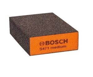 BOSCH S471 Dört Taraflı Sünger Zımpara Takoz-Sert (Kum Seçiniz) 60 Kum