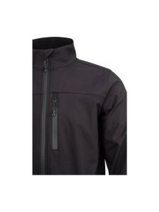 2AS Baxter İnce Softshell Erkek Ceket Siyah