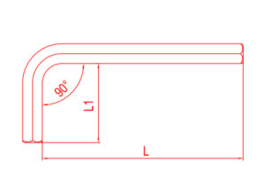İZELTAŞ 4920 Yuvarlak Top Başlı Uzun Alyan Anahtar (Ölçü Seçiniz)