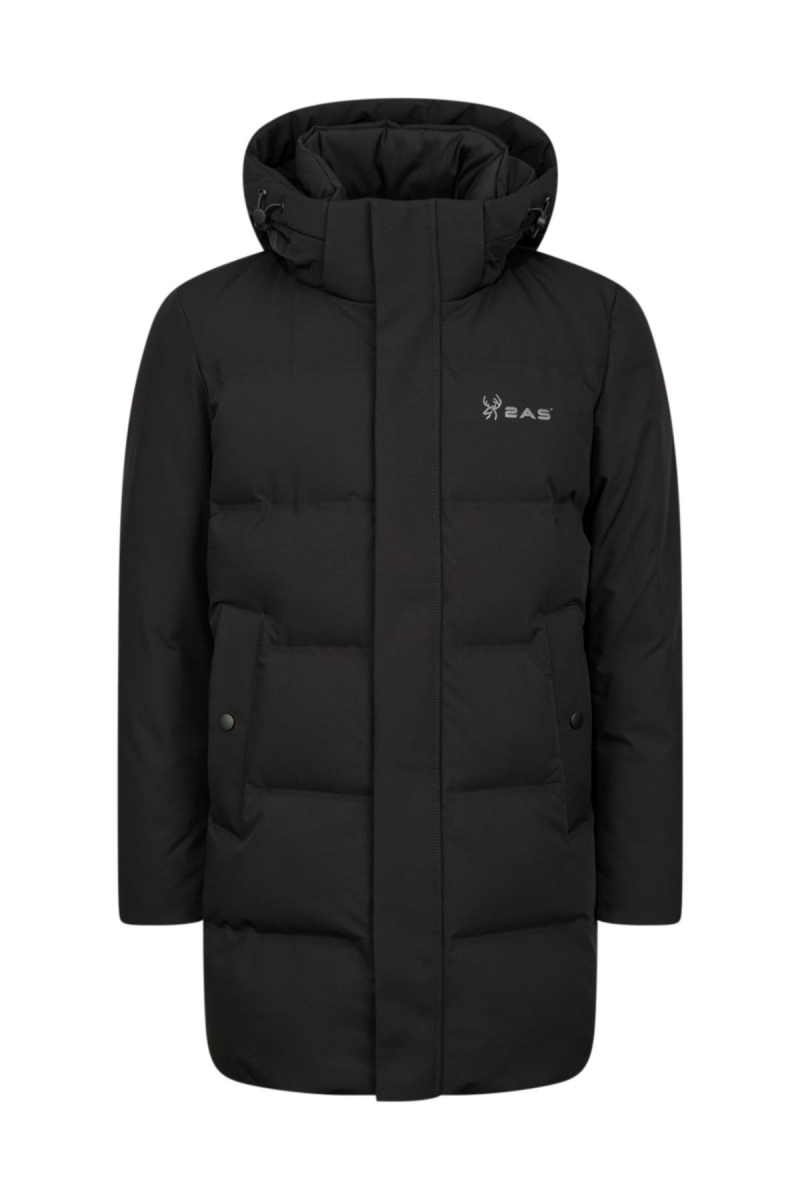 2AS Andome Erkek Parka Siyah