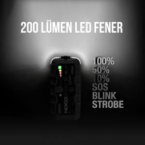 NOCO GBX45 Ultrasafe Lityum Akü Takviye Cihazı + Powerbank 1250A