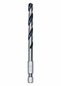 BOSCH HSS Pointeq 1/4 Altıgen Saplı Metal Matkap Ucu (Ölçü Seçiniz) 6 mm
