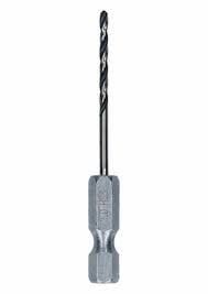 BOSCH HSS Pointeq 1/4 Altıgen Saplı Metal Matkap Ucu (Ölçü Seçiniz) 2 mm