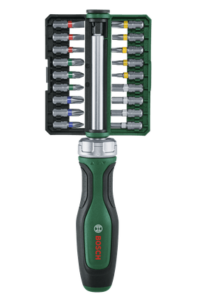 BOSCH Cırcırlı Tornavida Seti 18+1 Parça