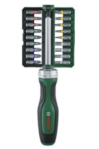 BOSCH Cırcırlı Tornavida Seti 18+1 Parça