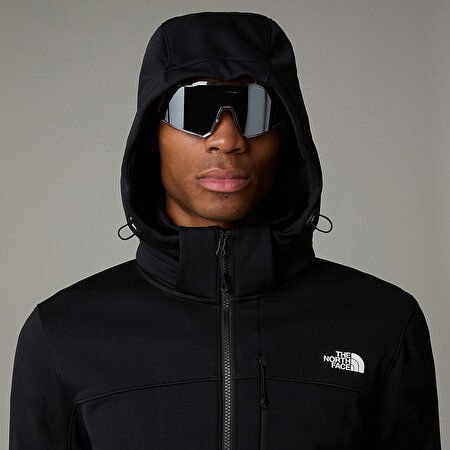 THE NORTH FACE Diablo Çıkarılabilir Kapüşonlu Softshell Ceket Siyah
