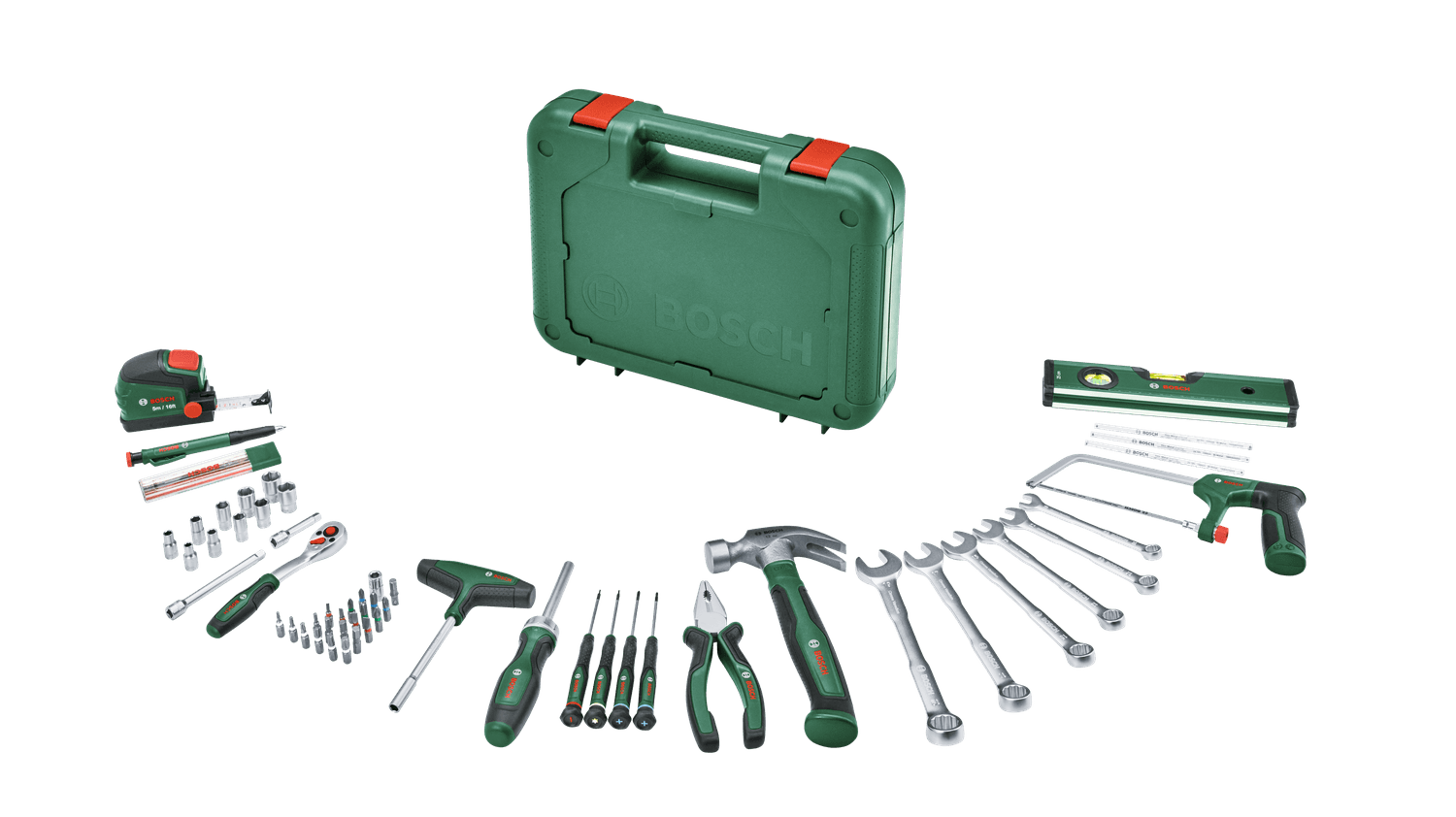 BOSCH ADVANCED 64 Parça Çok Amaçlı Montaj - Anahtar ve Lokma El Aleti Seti