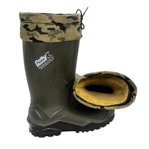 POLLYBOOT Power Rıgger 04 İçi Yünlü Boğazlı Avcı Çizmesi (Numara Seçiniz)