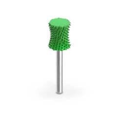 SABURTOOTH 18CC38SE-40 İç Bükey Düz Sonlu Törpü 9.52 mm Kalın Diş (Sap:3.2 mm)