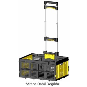 STANLEY FT505 Katlanır Çok Amaçlı Taşıma Sepeti 25 Kg