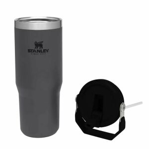 STANLEY The IceFlow Flip Straw Pipetli Termos Bardak 0.89 Lt - Füme