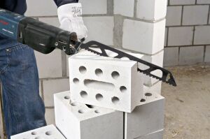 SGS 2715 Ytong ve Tuğla Kesimi İçin Tilki Kuyruğu Testere Ucu 450 mm