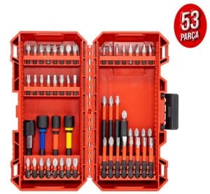 NEXON 6519 Adaptörlü Bits Uç Vidalama Seti 53 Parça