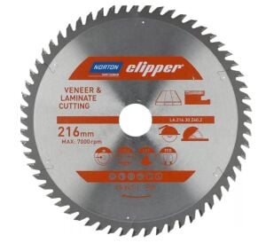 NORTON Clipper  TCT Laminat  Elmas Testere 216x30 60 Diş 70184608142