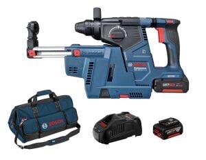 BOSCH GBH 187-LI Toz Emmeli Akülü Kırıcı Delici (Tozsuz Beton Delim İçin)