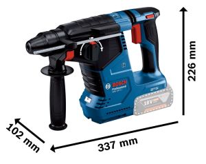 BOSCH GBH 187-LI Toz Emmeli Akülü Kırıcı Delici (Tozsuz Beton Delim İçin)