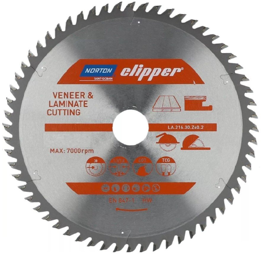 NORTON Clipper  TCT Laminat  Elmas Testere 305x30 80 Diş 70184608146